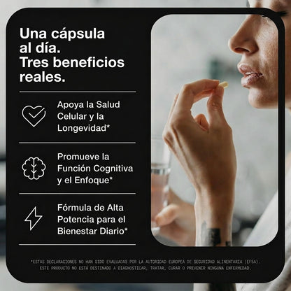 NAD+ Liposomal 750mg - Fórmula Avanzada RiaGev - 90 Días