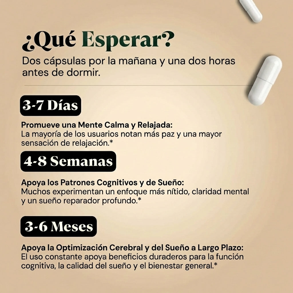 Brain+ Magnesio L-Treonato 2000mg con Magtein - 30 dias